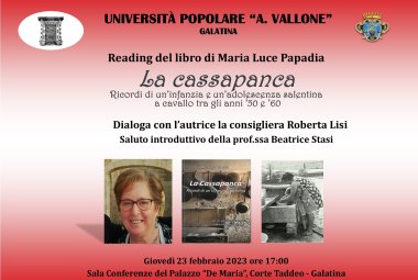 "La cassapanca. Ricordi di un'infanzia salentina"