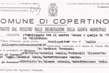 Da Copertino a Cupertino nel nome di San Giuseppe