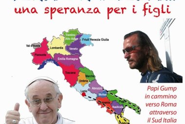 Papi Gump. “Mai più un figlio orfano di genitore vivo”