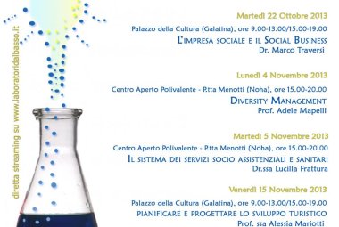 Cinque incontri per guidare alla creazione di nuove Imprese Sociali