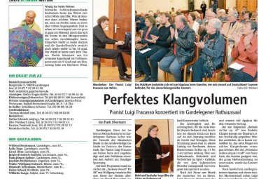 Grande successo di Luigi Fracasso in Germania
