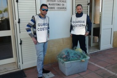 Multati due pescatori dilettanti e un noto ristorante di Santa Cesarea Terme