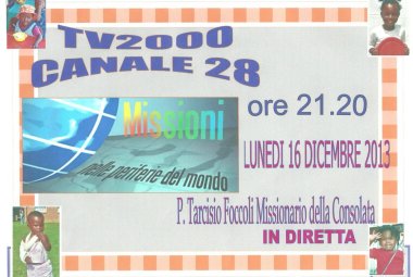 Padre Tarcisio Foccoli oggi a TV2000