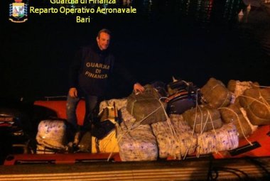 Trovati a San Cataldo 360 chilogrammi di marijuana