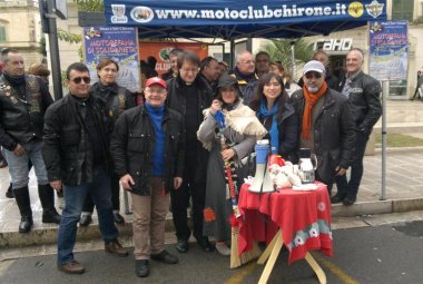  A Galatina la Motobefana di solidarietà