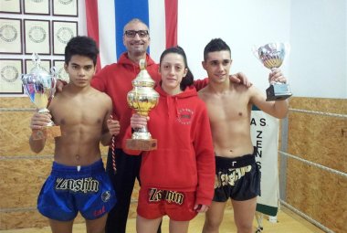  Muay Thai, tre galatinesi si fanno onore a Milano