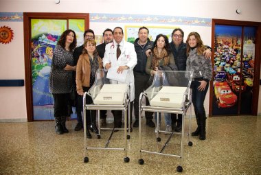 Consegnate al reparto Pediatria di Galatina le cullette per neonati