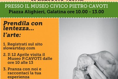 Sabato, per la 'giornata internazionale della fruizione lenta' il 'Cavoti' ti attende