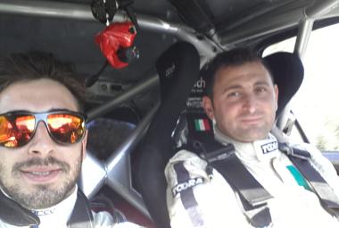 Giovane galatinese nell'elite del Rally salentino