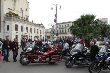 Immagini dal motoraduno 'La Taranta' organizzato a Galatina dal motoclub Chirone