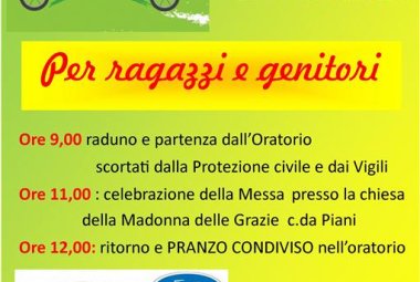 Su due ruote per stare insieme