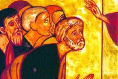 Mostrò loro le mani e il fianco