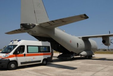 Cardiopatico galatinese salvato in collaborazione con l'Aeronautica Militare