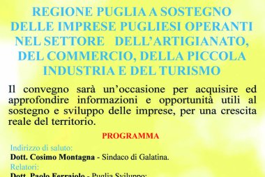 Le opportunità offerte dalla Regione Puglia alle piccole imprese