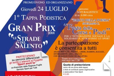 "La Festa della corsa a piedi" a Sogliano Cavour