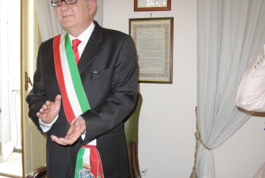 Il saluto agli studenti del Sindaco di Galatina