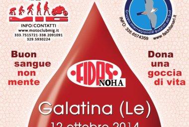 'Buon sangue non mente", emoraduno interregionale Fidas