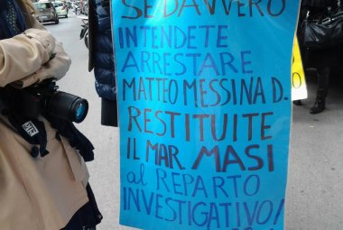 Maresciallo Masi, consegnate le firme sulla petizione
