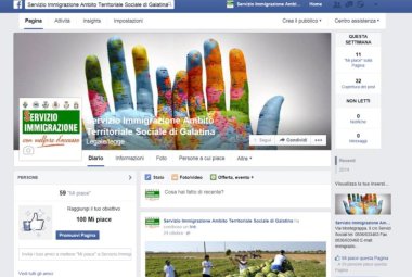 Il Servizio Immigrazione di Galatina è su facebook