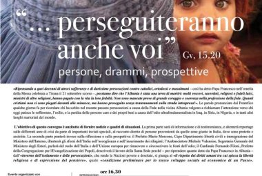 "...perseguiteranno anche voi"