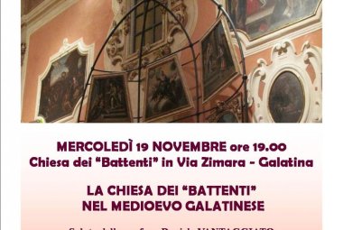"La Chiesa dei Battenti nel Medioevo galatinese", un convegno
