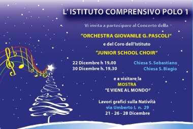 Le iniziative per il Natale del Polo 1 di Galatina