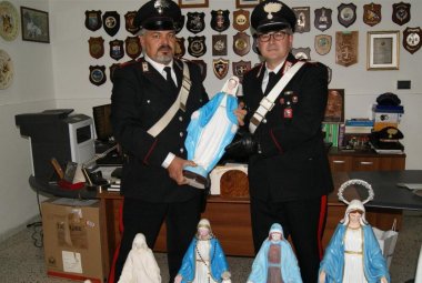 Rubava 'Madonne', denunciata 42enne di Sternatia
