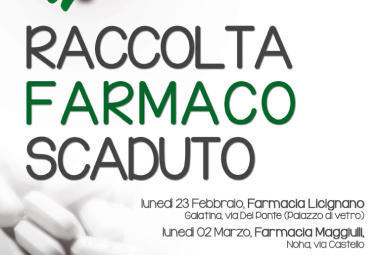 Farmaci scaduti, campagna di sensibilizzazione davanti a quattro farmacie