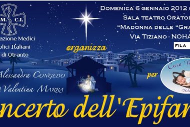 Un concerto a Noha a sostegno di Casa Betania