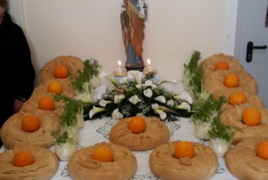 Una galatinese alle tavole di San Giuseppe