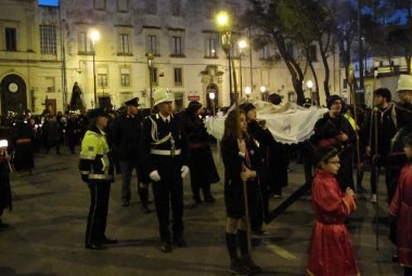 La processione dell'Addolorata