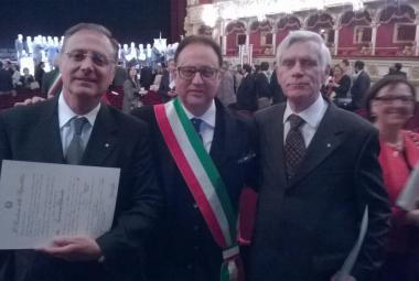 Carmine Palumbo e Silvio Tartarini 'Maestri del lavoro'