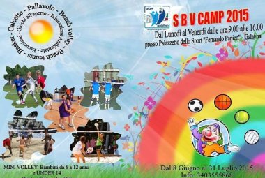 SBV Camp 2015 aperte le iscrizioni