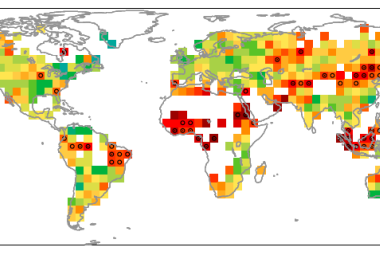 I punti caldi dei cambiamenti climatici