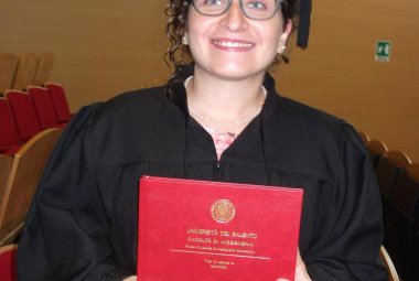 Laurea magistrale in ingegneria meccanica per Mariarita Galignano