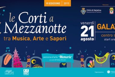 Si aprono oggi 'Le Corti a Mezzanotte'