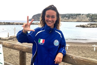 Ad Alessia Zecchini il record mondiale di apnea
