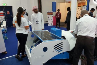 Solarino robot salentino spopola a Dubai