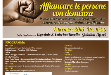"Affiancare le persone con demenza"