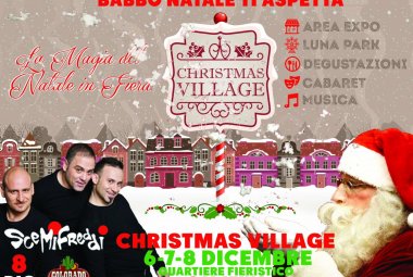 Apre in fiera il Christmas Village