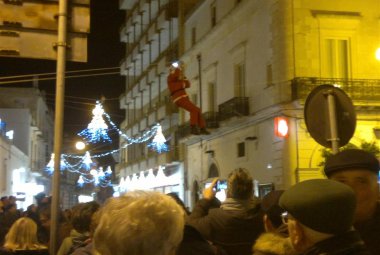 Babbo Natale alla conquista di Galatina