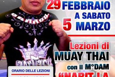 Dam a Galatina per uno stage di Muay Thai