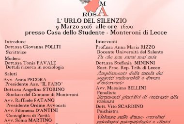 "L'Urlo del Silenzio"