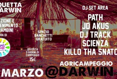 Pasquetta al Darwin, tra musica e aria aperta