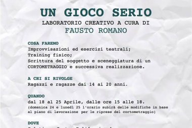 “Un gioco serio”