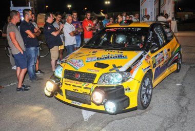 Una macchina galatinese al Rally di Casarano