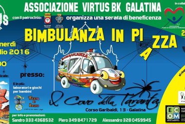 “Bimbulanza in piAzza” con tante sorprese e la pizza a metro