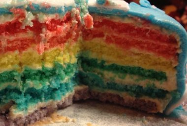 Rainbow Cake e Cupcakes