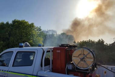 Fuoco al Villaggio Azzurro