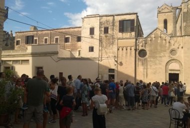 La Basilica assediata dai turisti